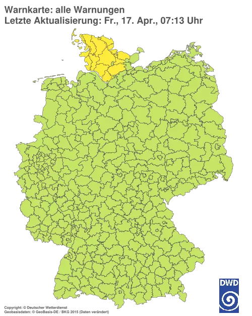 Aktuelle Wetterwarnungen für %region%